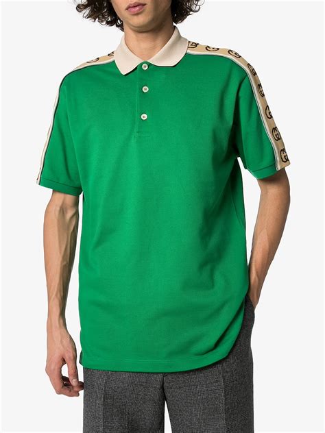 Gucci GG Stripe Polo Shirt 